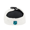 San Jose Sharks New Era 5950 Primary Logo Ear Flap Fitted Hat