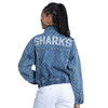 Women's San Jose Sharks G3 Diamond Cut Denim Jacket