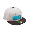 San Jose Sharks New Era 5950 2Tone Retro Chomp Fitted Hat