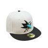 San Jose Sharks New Era 5950 W&B Monochrome Fitted Hat