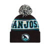 San Jose Sharks New Era Evolve Fin Retro Knit CPK Beanie