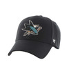 San Jose Sharks 47 MVP Crest Velco Hat