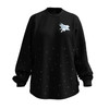 Women's San Jose Sharks Heritage Rhinestone Spirit Jersey Crewneck