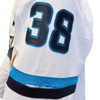 Mario Ferraro #38 Game Worn Away Authentic Pro Jersey