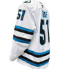 Collin Graf #51 Game Worn Away Authentic Pro Jersey