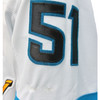 Collin Graf #51 Game Worn Away Authentic Pro Jersey