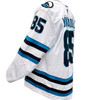 Shakir Mukhamadullin #85 Game Worn Away Authentic Pro Jersey