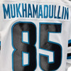 Shakir Mukhamadullin #85 Game Worn Away Authentic Pro Jersey