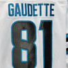 Adam Gaudette #81 Game Worn Away Authentic Pro Jersey