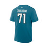 San Jose Sharks Fanatics Macklin Celebrini #71 N&N Tee