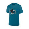San Jose Sharks Fanatics Macklin Celebrini #71 N&N Tee
