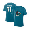 San Jose Sharks Fanatics Macklin Celebrini #71 N&N Tee