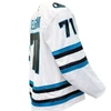 Macklin Celebrini #71 Game Worn Away Authentic Pro Jersey