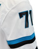 Macklin Celebrini #71 Game Worn Away Authentic Pro Jersey
