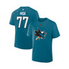 San Jose Sharks Fanatics Michael Misa #77 N&N Tee
