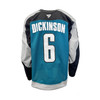 Sam Dickinson #6 Game Worn Heritage 2.0 Authentic Pro Jersey