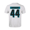 San Jose Sharks Levelwear #44 Sherwood N&N Player White Tee
