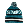 San Jose Sharks 47 Primary Team CPK Beanie