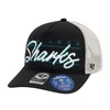 San Jose Sharks 47 Mesh Script Trucker Hitch Snap Hat