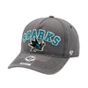 San Jose Sharks 47 Coal Calderwood Hitch Snap Hat
