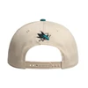Women's San Jose Sharks 47 Rope Script Hitch Snap Hat