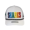 San Jose Sharks Capx Pride Letter Trucker Hat
