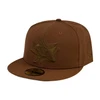 San Jose Sharks New Era 5950 Embossed Mocha Fitted Hat