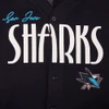 San Jose Sharks Pro Standard Hooded Button-Up Top