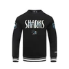 San Jose Sharks Pro Standard Collegiate Script Crewneck