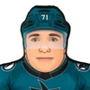 San Jose Sharks #71 Macklin Celebrini Bleacher Buddy Plush