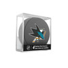 San Jose Sharks Inglasco Puck Drink Coasters (4-Pack) in Cube