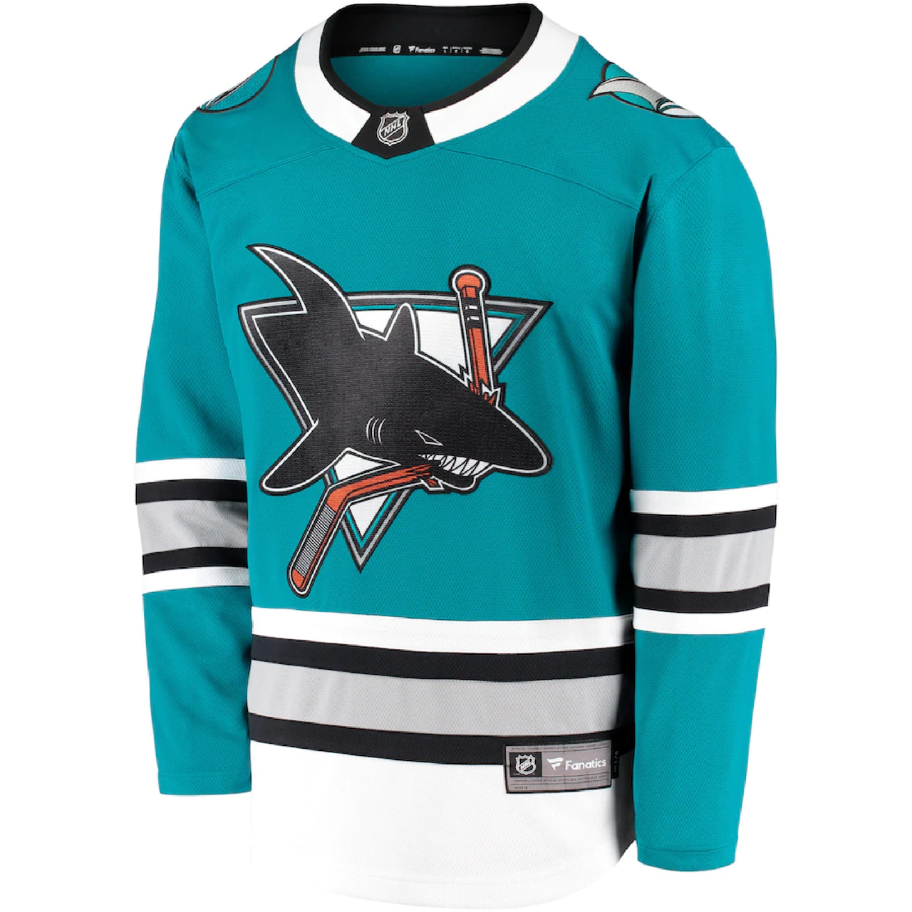 San Jose Sharks Men's Fanatics 30th Anniversary Replica Heritage Jersey