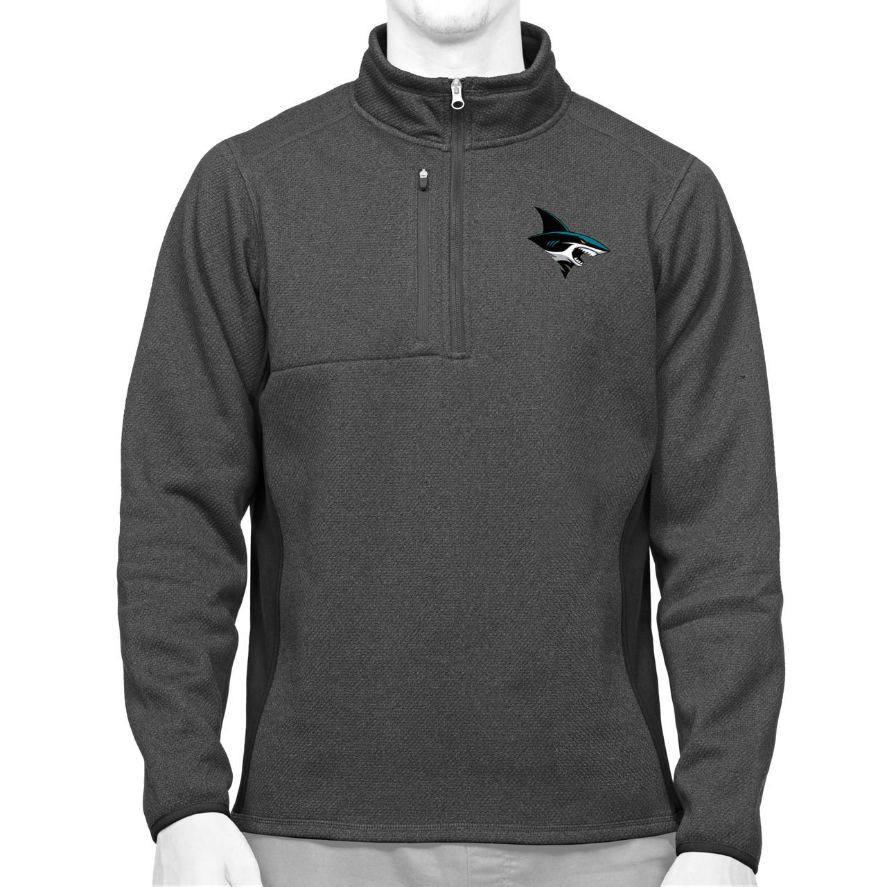 San Jose Sharks Men's Course Quarter Zip Pullover