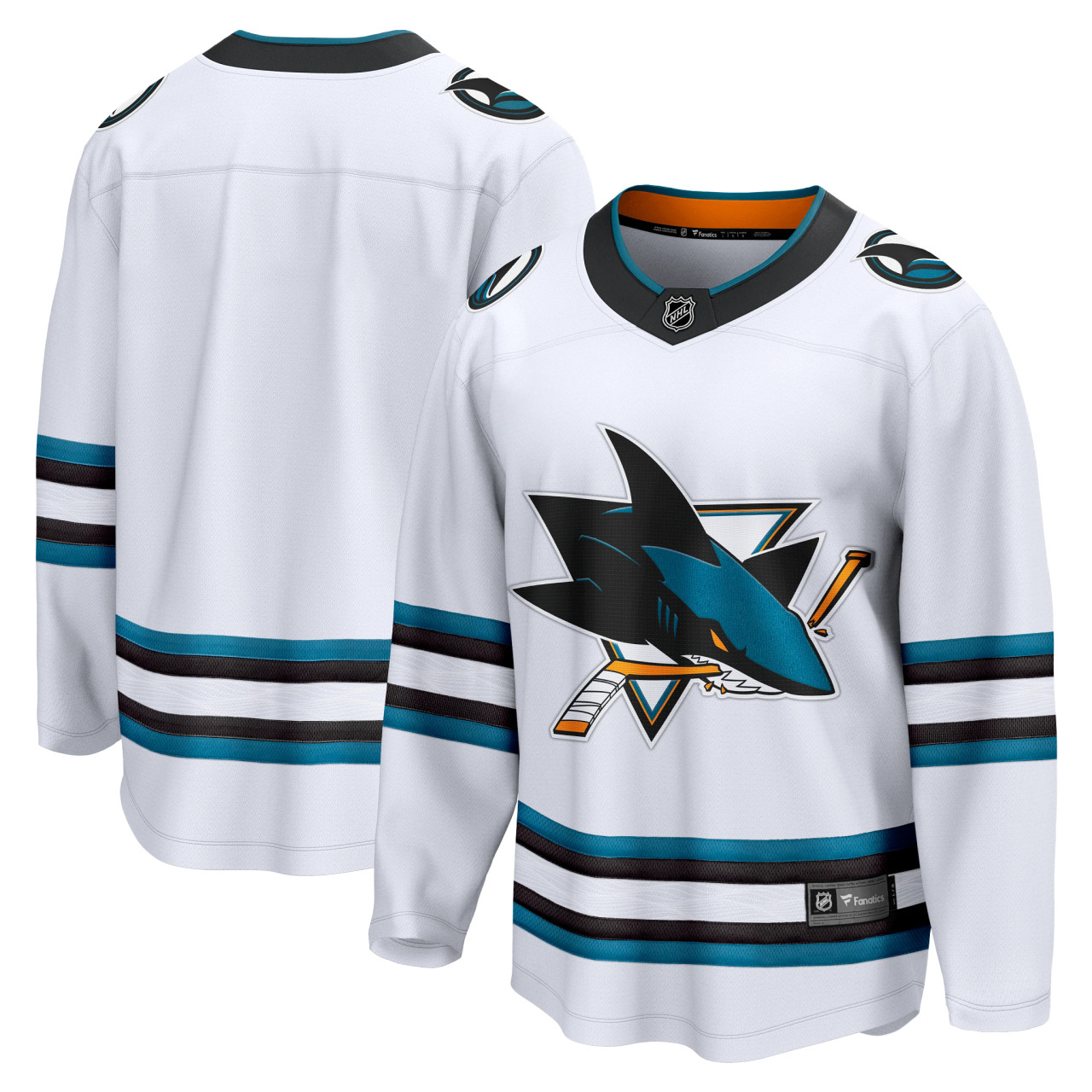 Fanatics NHL San Jose Sharks Logan Couture #39 Black T-Shirt, Men's, Large
