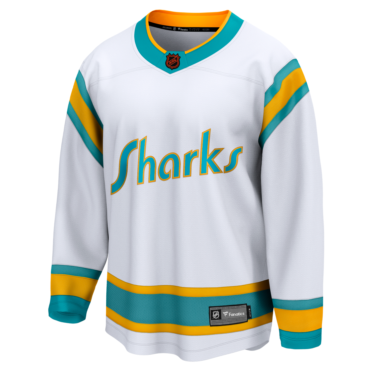 San Jose Sharks Adidas Men's Gray Reverse Retro Authentic Jersey  (Customizable)