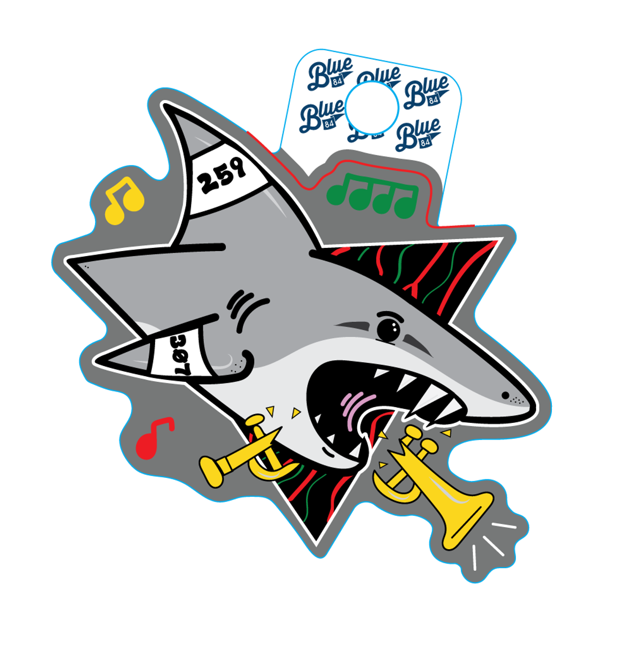 San Jose Sharks Personalized 10'' Plush Bear - Black