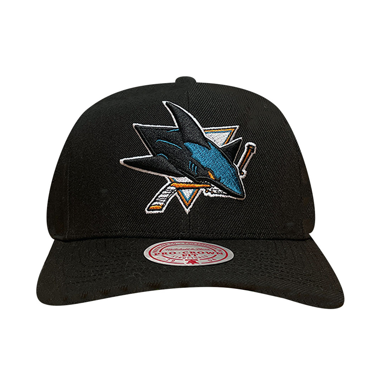 San Jose Sharks Hockey Hat Cap Snapback Vintage NHL Retro Gray New Era