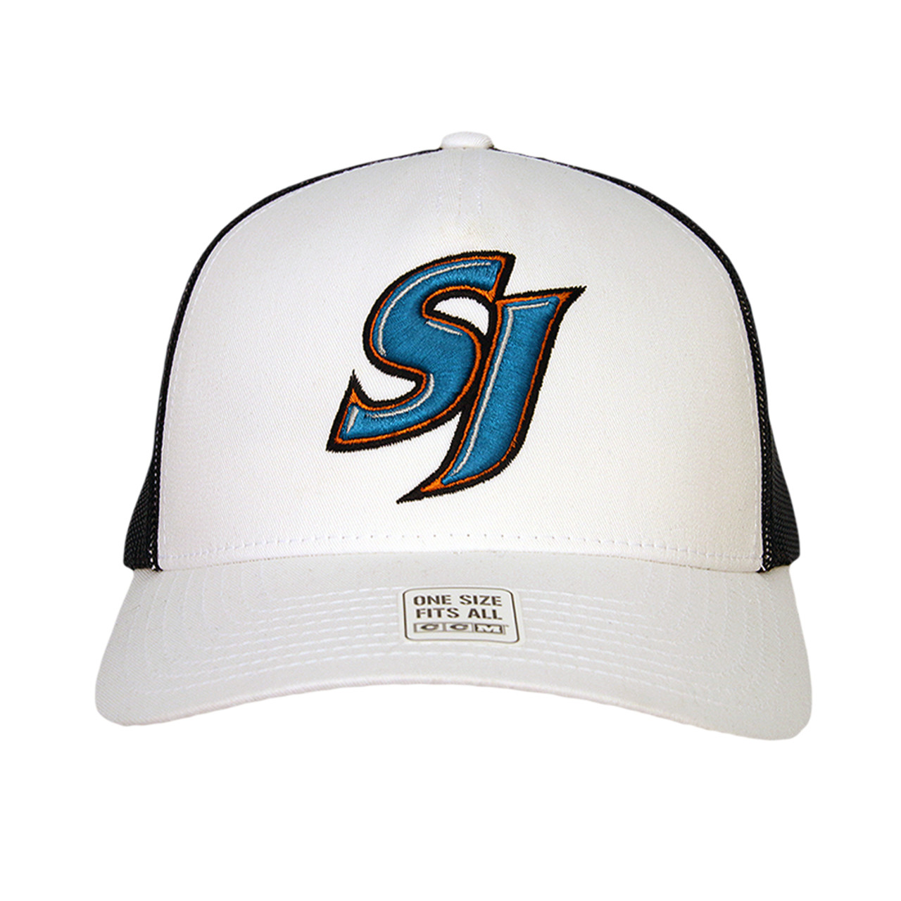 San Jose Barracuda Reebok Toddler Ice Snapback Hat - Black