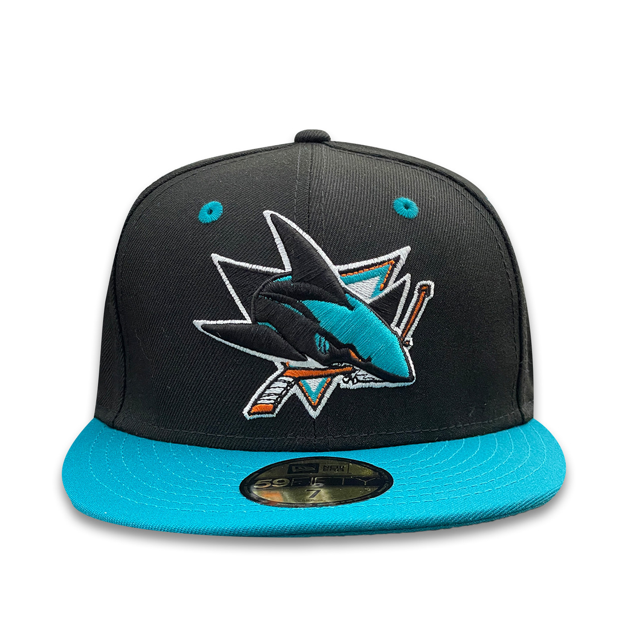 San Jose Sharks Men's New Era 2Tone Crest Logo 5950 Fitted