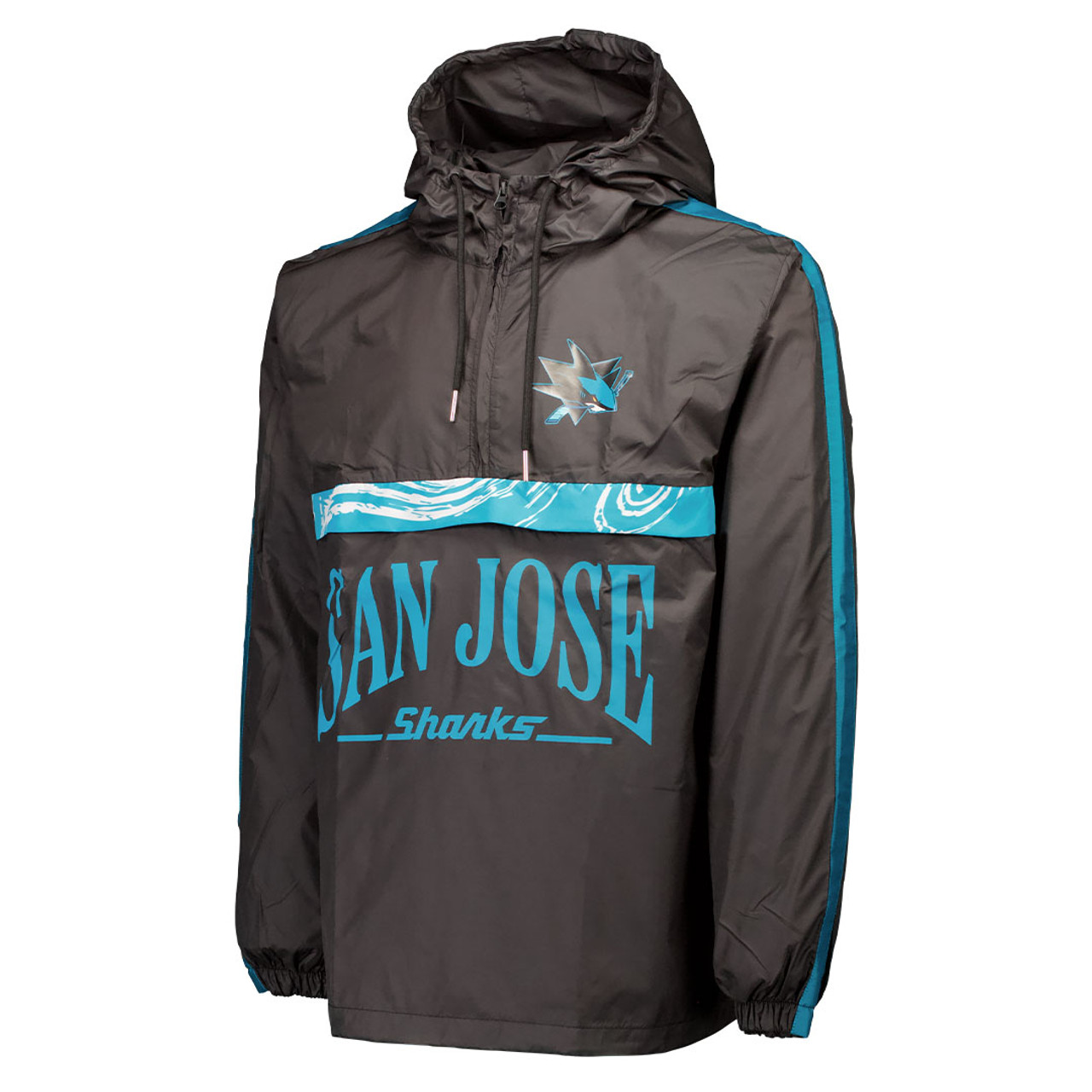 Men's San Jose Sharks Sport Design Sweden Anorak City Jacket