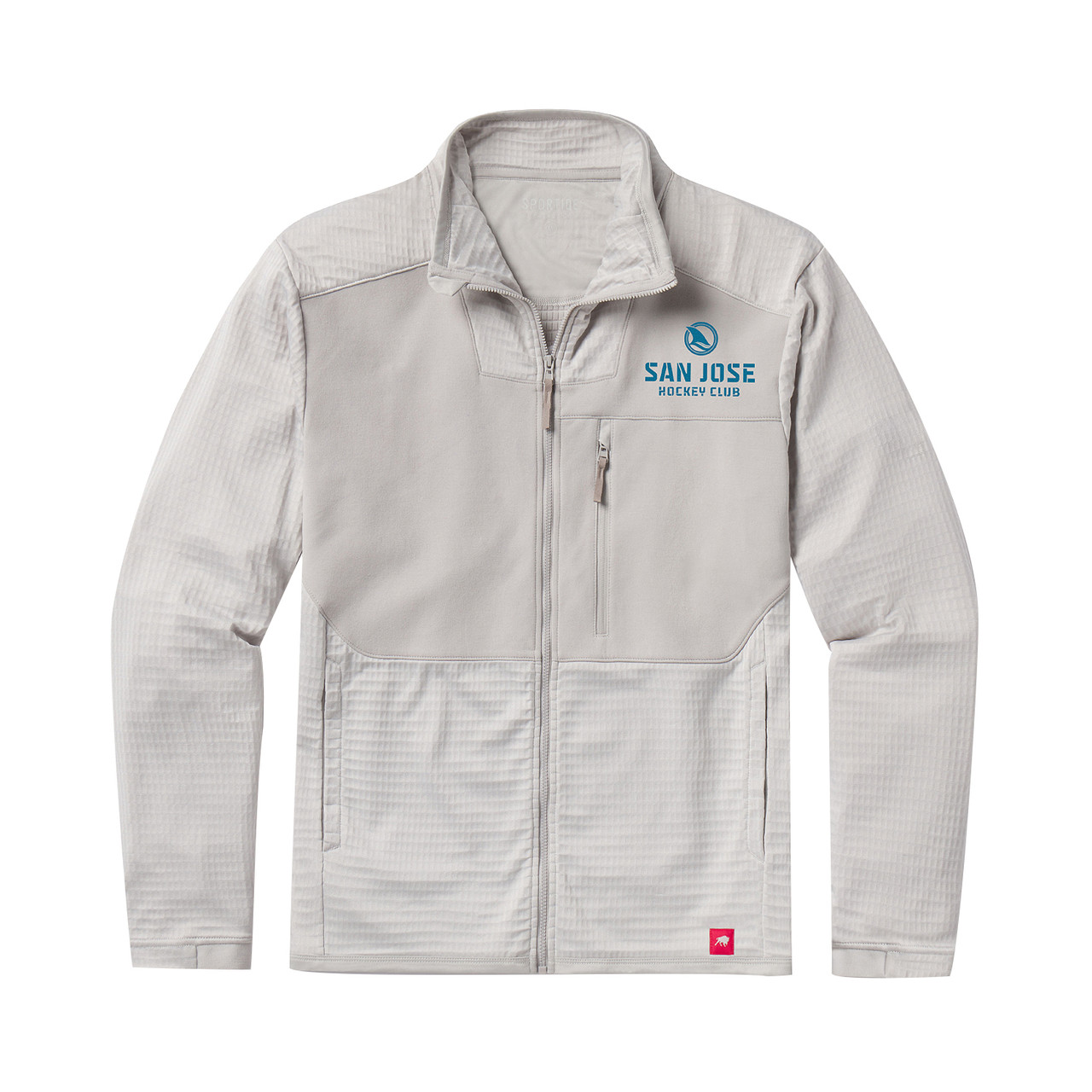 Men's San Jose Sharks Sportiqe Pilot Full Zip Jacket