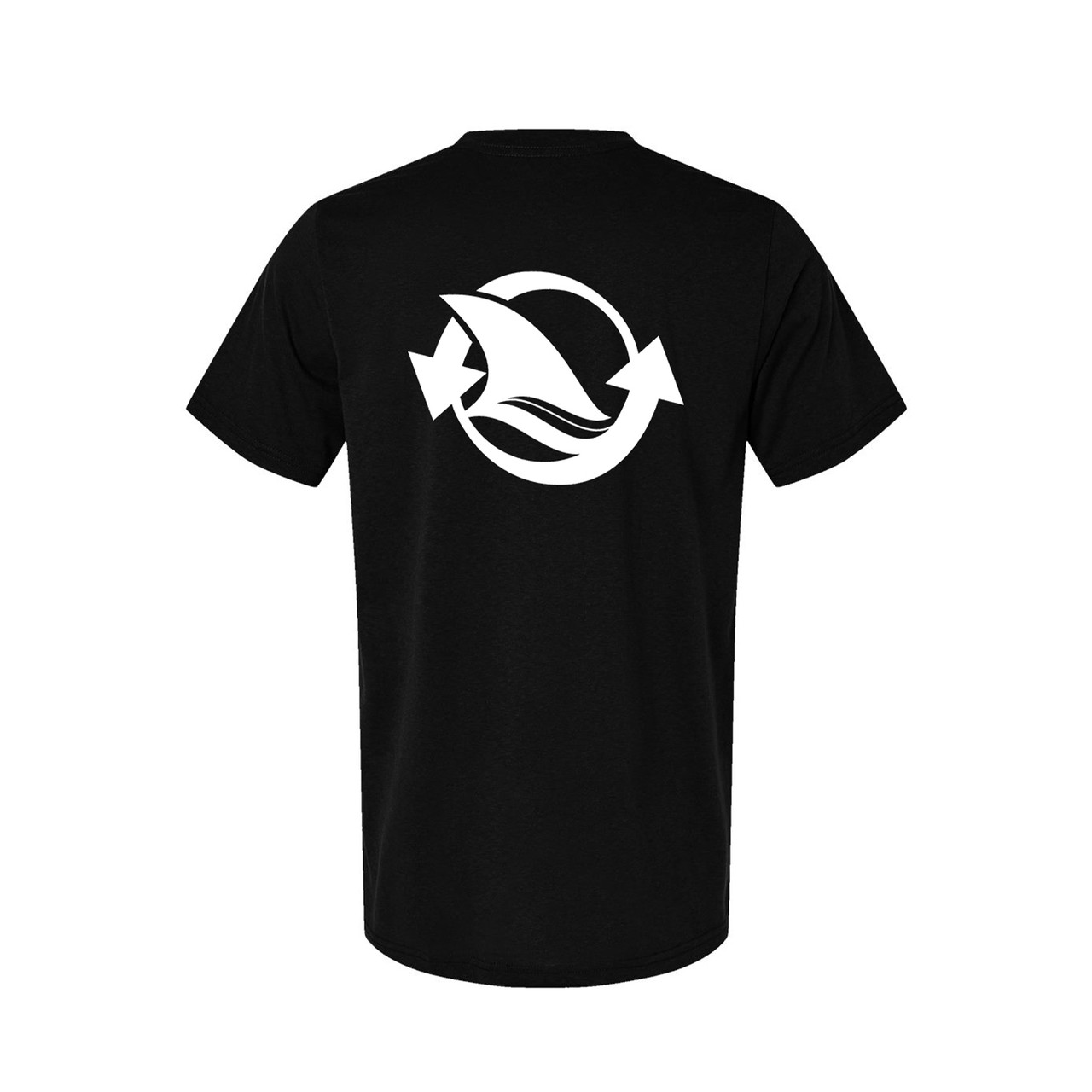 San Jose Sharks x Eco Collection Fin Icon Black Tee