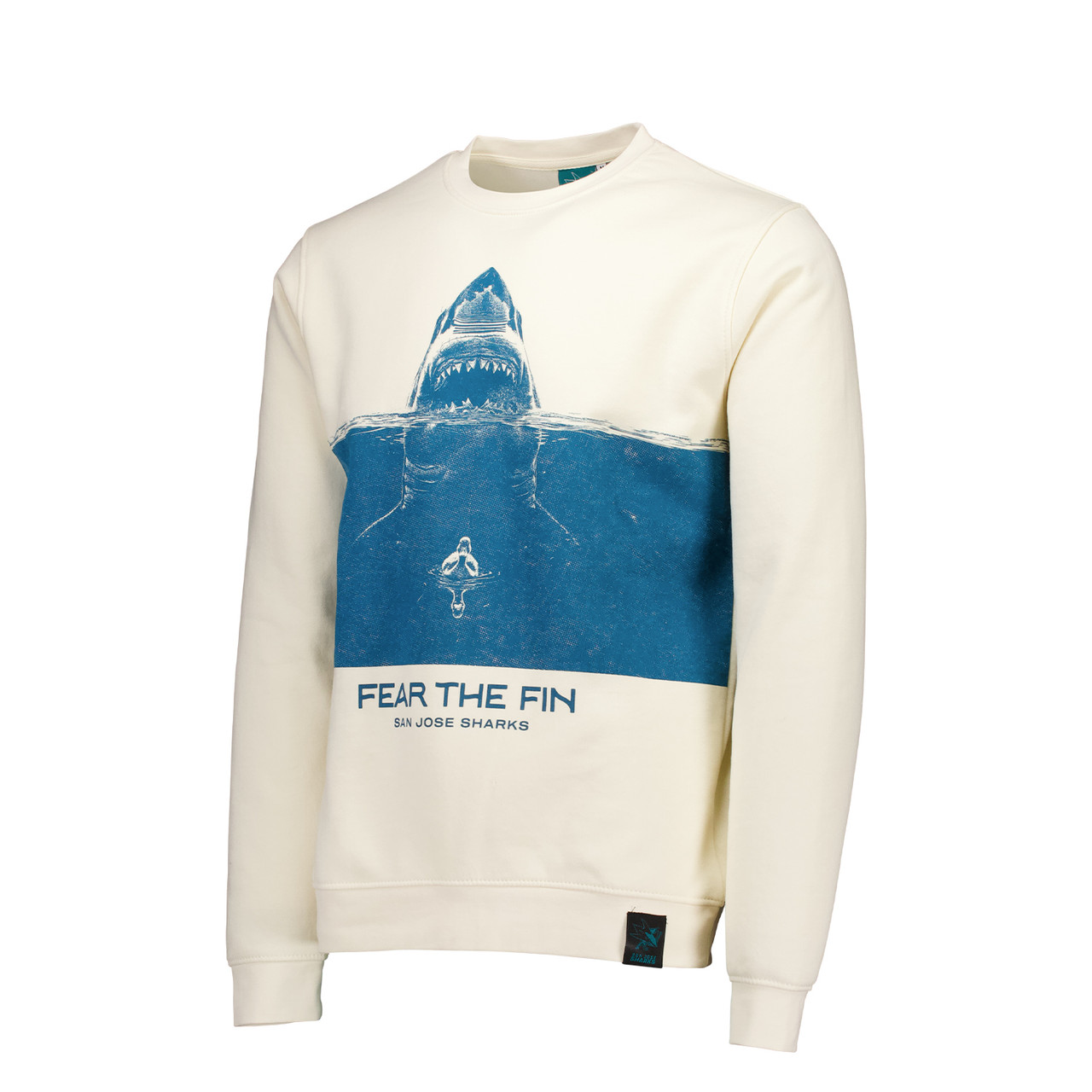 San Jose Sharks Sport Design Sweden Shark Attack Crewneck