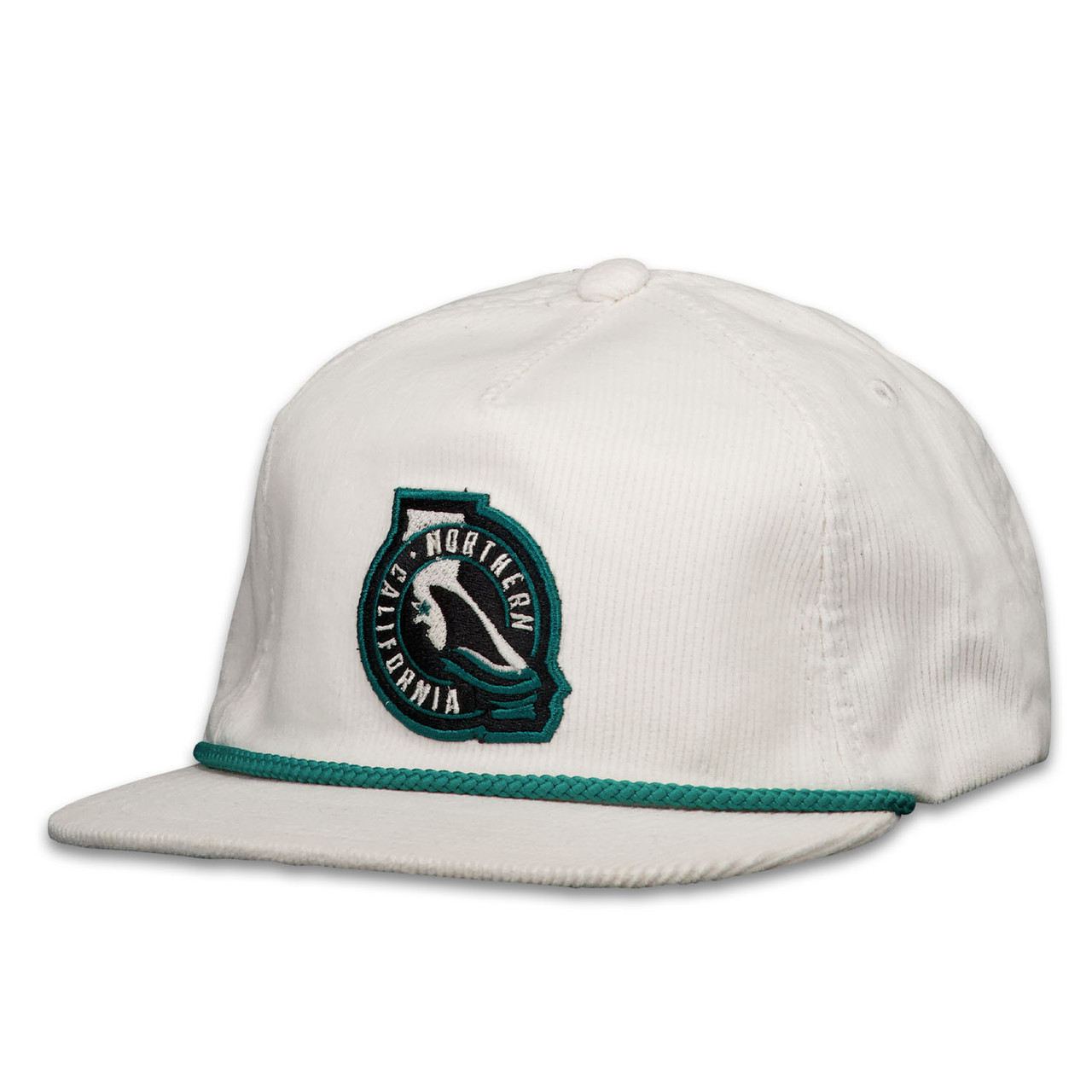 San Jose Sharks Sport Design Sweden Cali Fin White Hat