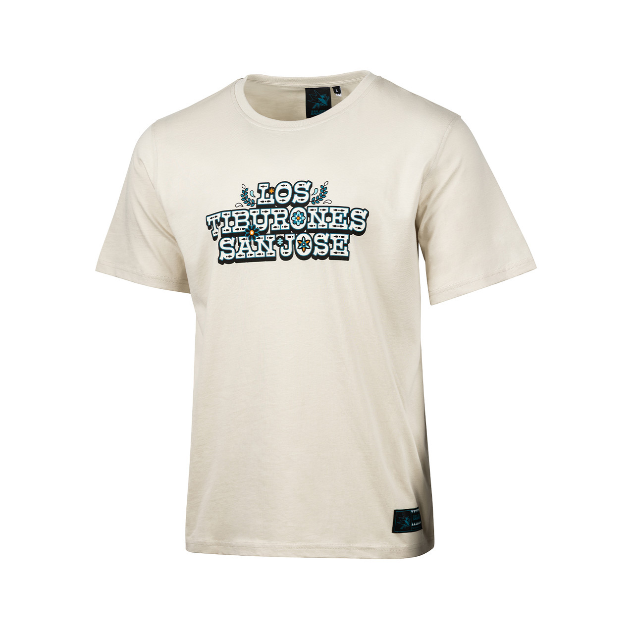 San Jose Sharks 2025 Los Tiburones Wordmark '25 Tee
