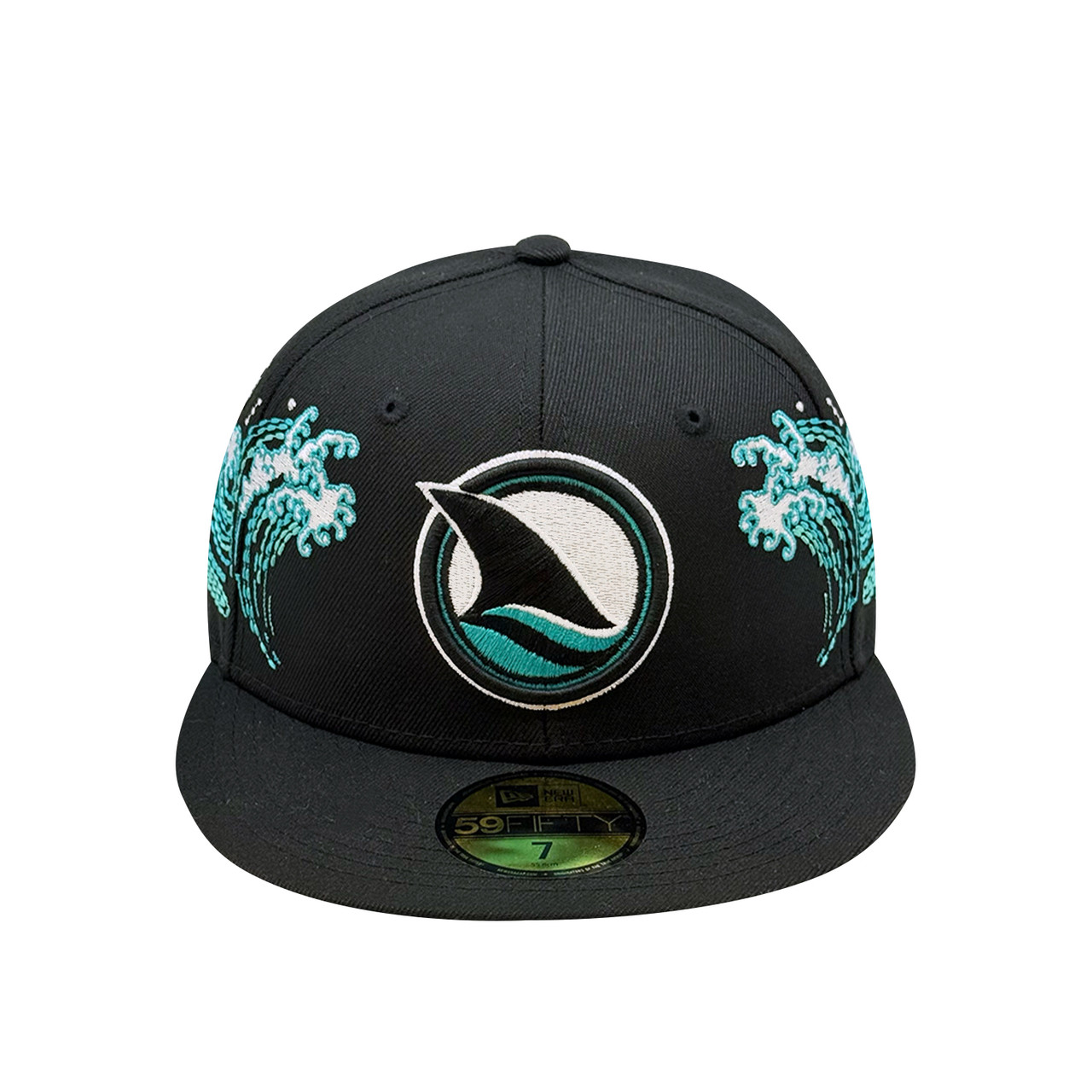 San Jose Sharks New Era 5950 Evolve Waves Fitted Hat