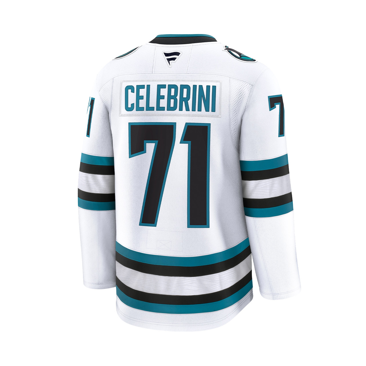 San Jose Sharks Fanatics #71 Celebrini Away Premium Jersey