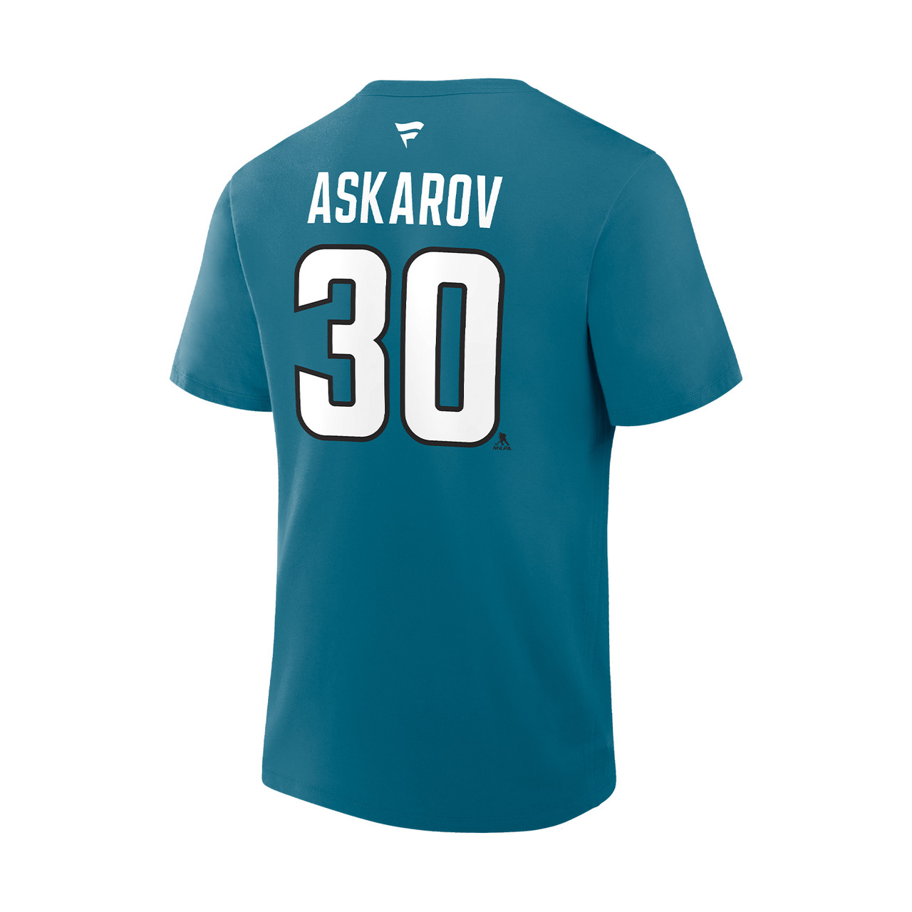 San Jose Sharks Fanatics Yaroslav Askarov #30 N&N Tee