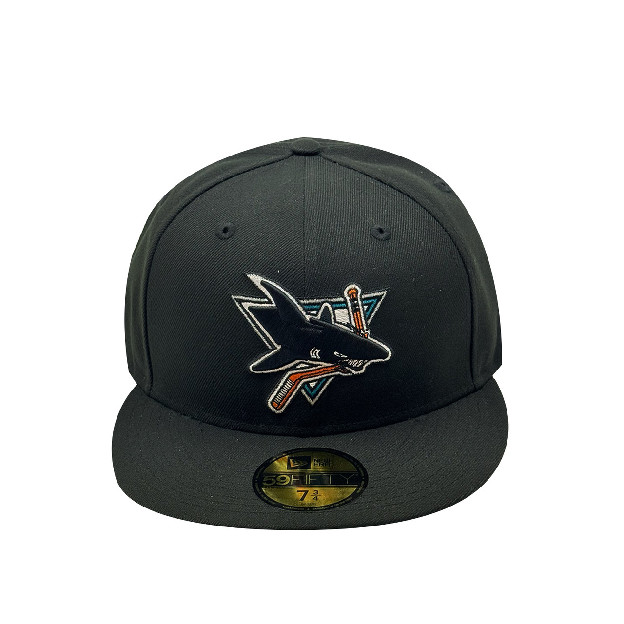 帽子 50's  DLX SHARK G.(NM-58.5CM) San Jose Sharks New Era 5950 Basic Heritage Fitted Hat