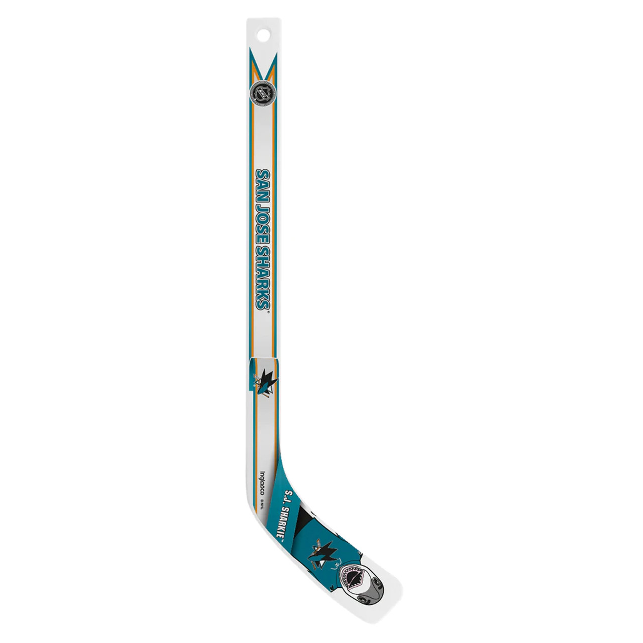 San Jose Sharks Inglasco 2022 Reverse Retro Mini Hockey Stick